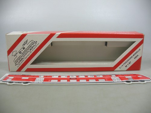 Modellbahn h0m leerkarton - d+r,