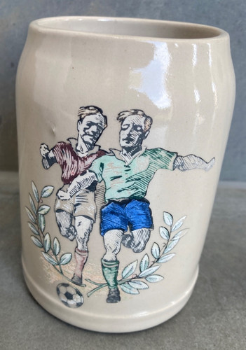 Liter bierkrug fußball - 0,5,
