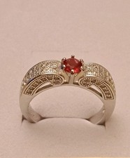 925Sterling Silber Ring 55