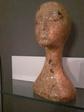 Styroporkopf Dekoration Retro