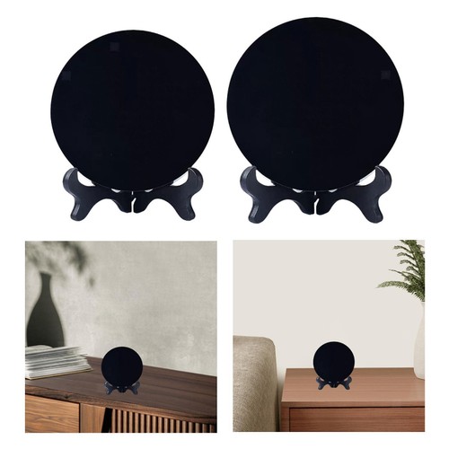 Obsidian kreisscheibe runder - obsidian,