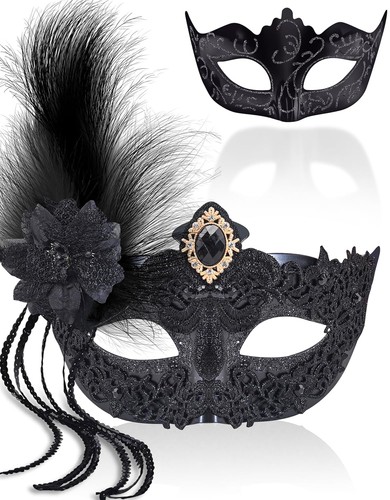Venezianische maske paar - venezianische,