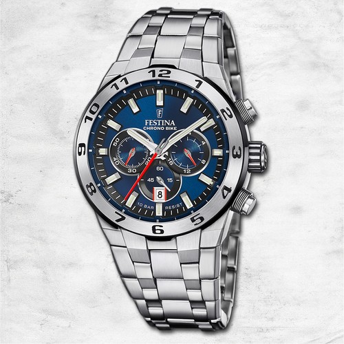 Festina herrenuhr edelstahl - festina,