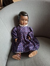 Puppe, Antik, 50er Jahre, Storch Puppe Katrin Nr. 42, Farbig