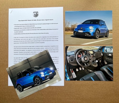 Abarth 695 tributo - abarth, rally"