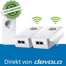 devolo Magic 1 WiFi Powerline 1200 Mbps Mesh WLAN Verstärker LAN-Port 3x Adapter