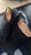 Allen Edmonds Sanford Gr. 8,5 E Schwarz , Top Zustand