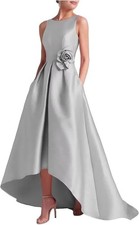 Satin Abendkleider Elegant