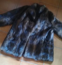 Pelzjacke Damen - Echter Bisam Vintage Damen Echt-Pelzjacke Größe M-Top Zustand