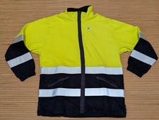 Drei-Punkt Berufsbekleidung Warnschutz-Jacke Fleece Gelb Gr. M (50/52) NEU