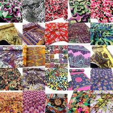 50cm Viskose JERSEY Kleiderstoff Bekleidungsstoff Meterware Rock Bluse Leggings