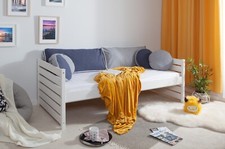ANGEBOT Sofabett "Naomi" B-WARE Kiefer massiv weiß 90x200 cm