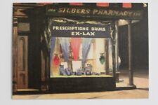 EDWARD HOPPER: "Drug Store", 1927 Kunst-Postkarte