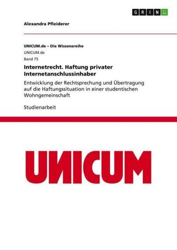 Internetrecht haftung - internetrecht.,