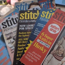 6 x vintage Stitch craft