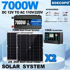 Complete 7000W Off-Grid Solar