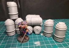 10x Barrel Gelände Tabletop