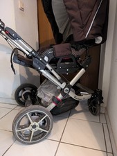 Hartan Topline S Braun Punkte Kombikinderwagen Sportwagen Buggy Kinderwagen