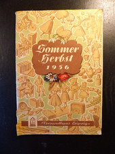 1956 Sommer Herbst DDR Versandkatalog Versandhaus Leipzig !!!!!!!!!!!!!!!!!!!!!!