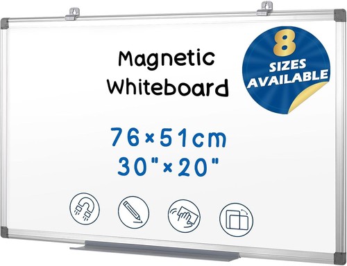 Magnetische wandtafel 76x50cm - magnetische,