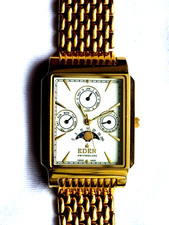 Uhr vergoldet , Eden, swiss