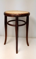 Original Thonet Hocker Wiener Geflecht Antik