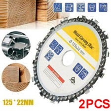 2x 5"125mm 14 Zahn Mühle