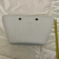 O Bag "Strick" weiß -