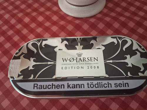 Pfeifen tabakdose larsen - tabakdose, w.q.larsen