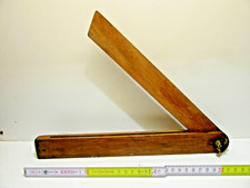 Antiker einstellbarer Schreinerwinkel oder  Zimmermannswinkel  -Länge 34 cm