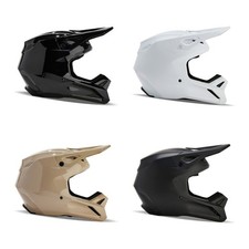 Motocross helm fox solid - v1,