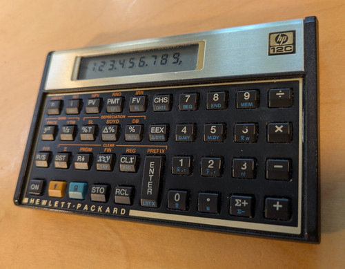 12c hewlett packard - hp,