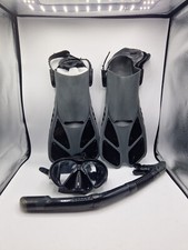 Smyidel Schnorchelset Taucherbrille mit Schnorchel und Flossen,Schnorchel Set Er