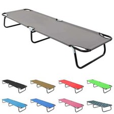 Sonnenliege Stahl Campingbett Feldbett Klappliege Liege mehrere Auswahl vidaXL