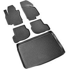 Fußmatten & Kofferraumwanne passend für VW Golf 5 Schrägheck mit Notrad BJ 03-08