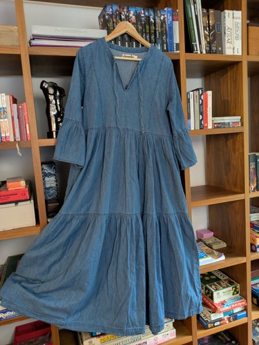Lagenlook kleid maxikleid - lagenlook,
