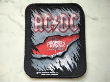 AC/DC  Patch Original 1990 BROCKUM Vintage Aufnäher 8x10cm Hard Rock Metal 