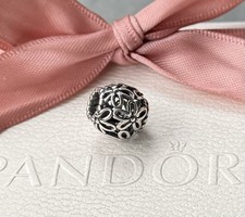 Original Pandora Charm „Blumen“ 925 Silber #790890