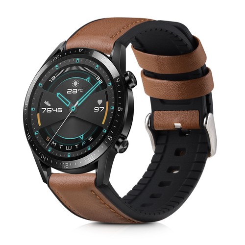 Leder uhrenarmband für huawei - uhrenarmband,