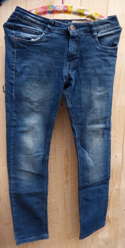 26887 jeans blau gr 158 - ,