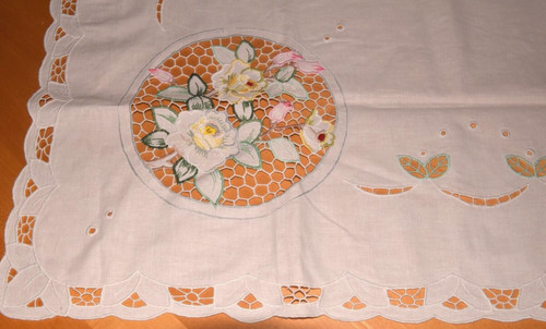 Alte tischdecke deckchen - alte,