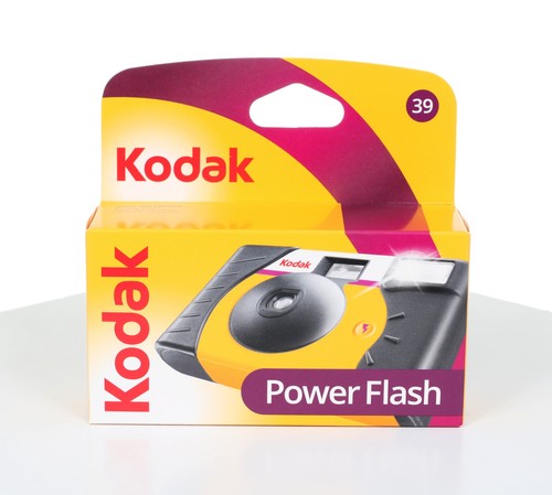 Kodak power flash - power, einwegkamera