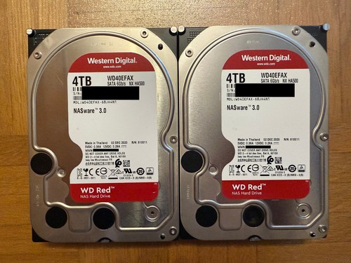 Red 4tb wd40efax western - wd,
