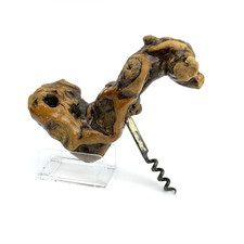 Korkenzieher Rebe | Handgriff aus Wurzelholz | rustikal Naturdesign | Vintage