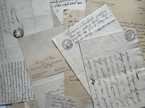 Sammlung autographen briefe - ,,