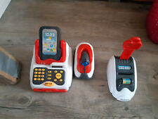 Registrierkasse SpielzeugRollenspiel Kinderkasse mit Scanner Kartenautomat