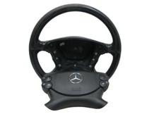 Lenkrad Schwarz Leder