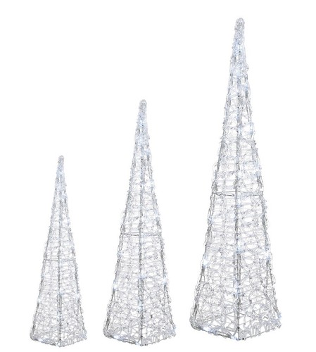 Dekorative led leuchtpyramide - dekorative, led-leuchtpyramide