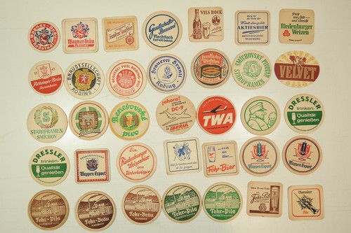 Konvolut alte bierdeckel - bierdeckel, 35