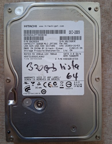 Hitachi 320gb festplatte - hitachi,